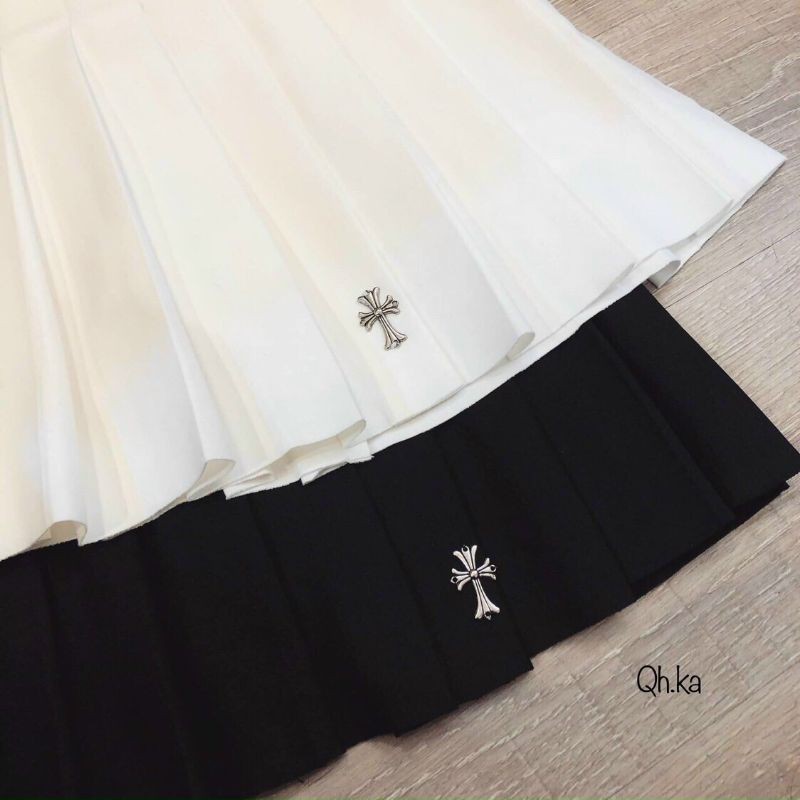 Chân váy xếp ly chữ thập hàng QCL1 | BigBuy360 - bigbuy360.vn