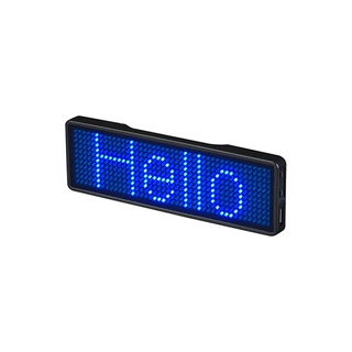 Bluetooth LED Name Badge Rechargeable Light Sign Display LED,Type 2