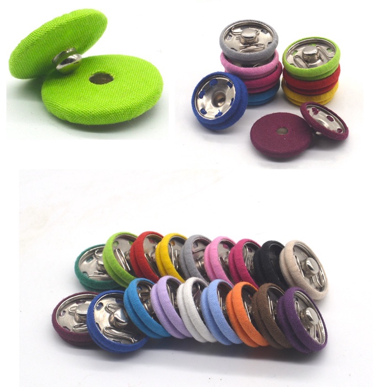 Set 20 Nút Đồng Lớn May Áo Khoác DIY