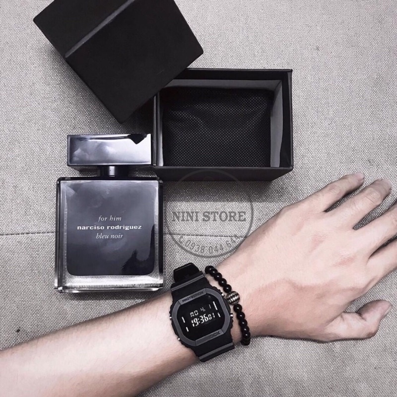 Đồng hồ cá tính cho nam, nữ Full Đen GX-56BB