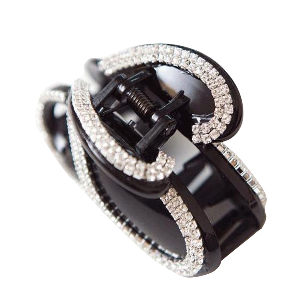 Kẹp tóc hình dạng bướm đính đá xinh xắn dành cho nữ