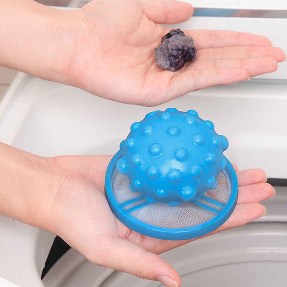 1 Túi Lưới Lọc Tóc Cho Máy Giặt Hoa Mận