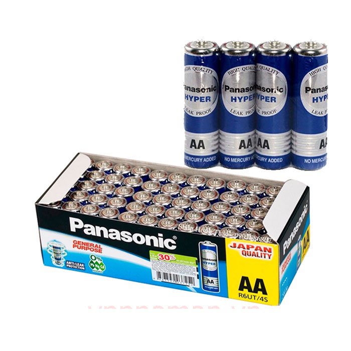 150 Pin Tiểu, Pin Con Thỏ Panasonic AA, AAA Không Sạc
