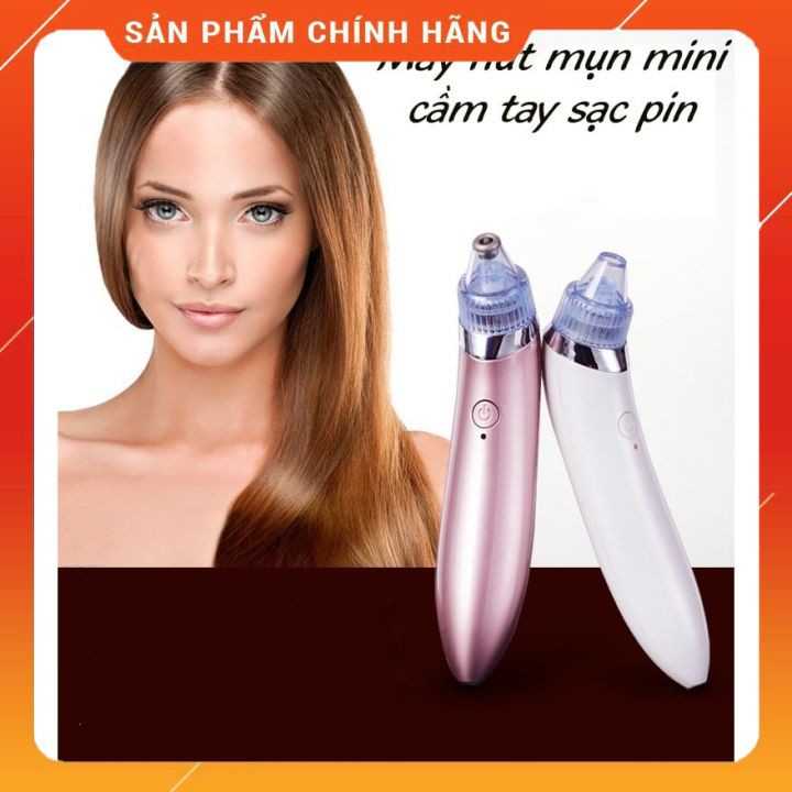 Máy Hút Mụn Hàn Quốc Cao Cấp + Tặng 4 Đầu Hút