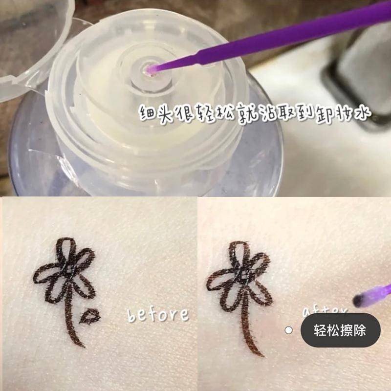 Set 100 Tăm Bông Cotton Dùng Một Lần Nối Dài Lông Mi Tiện Dụng