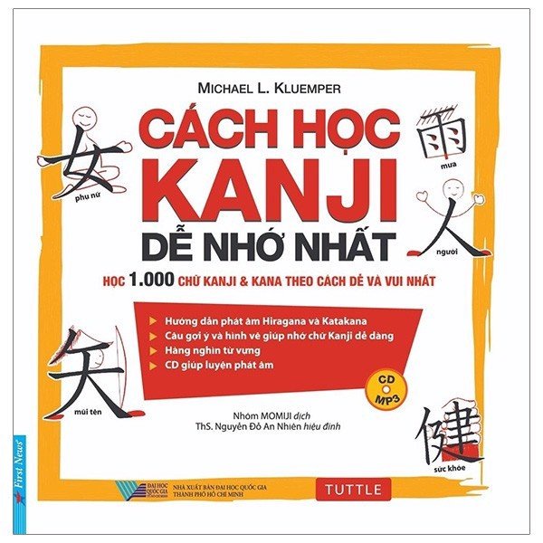 Sách - Cách Học Kanji Dễ Nhớ Nhất - 8935086847299
