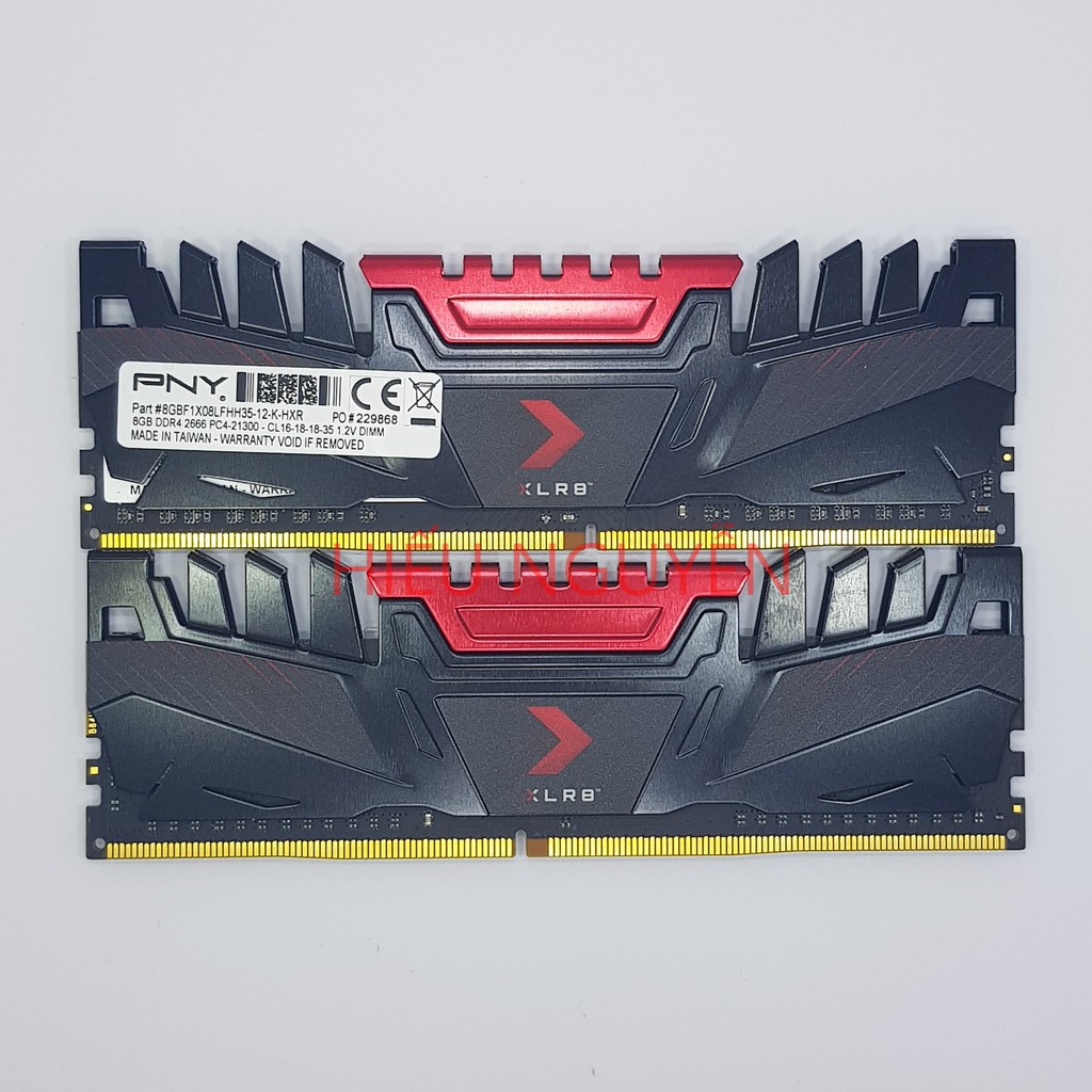 Ram PC DDR4 4GB - 8GB - 16GB (2x8)  Buss : 2133Mhz - 2666Mhz - 3000Mhz