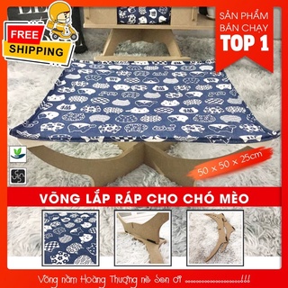 Võng xếp cho chó mèo Samhouse