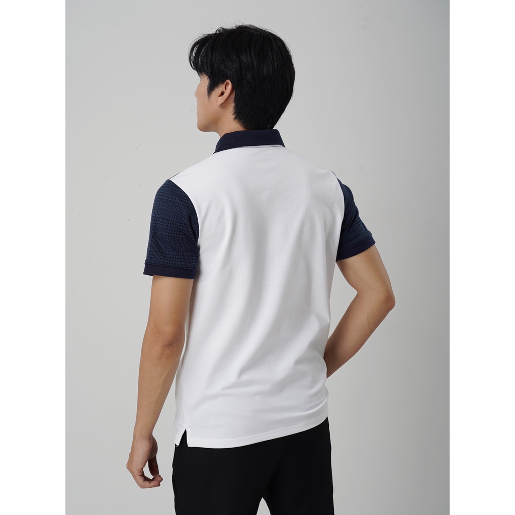 Áo Polo Nam Cao Cấp Phối Caro Cổ Bẻ Vải Cá Xấu Cotton Xuất Xịn Thương Hiệu Mr Twins