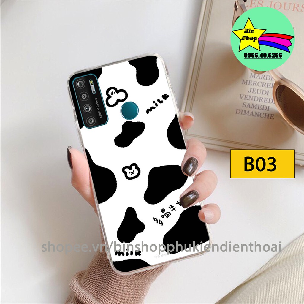 Ôp lưng Vsmart Joy 4 - Live 4 - Star 4 - Star 5 - Ốp lưng điện thoại Vsmart cao cấp, in hình những chú bò sữa đáng yêu