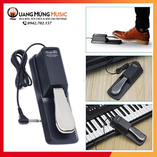 Pedal đa năng Cherub WTB-005 cho Đàn Organ, Piano, Trống Điện Tử - Bàn đạp tạo tiếng vang Sustain Keyboard (Chính Hãng) 