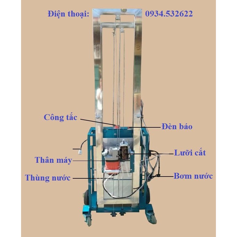 Máy cắt rãnh tường bán tự động