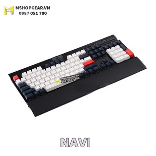 [ELCL100K giảm max 100K đơn 700K] Set keycap Royal Navy cho bàn phím cơ Corsair thick pbt doubleshot xuyên led 108 keys