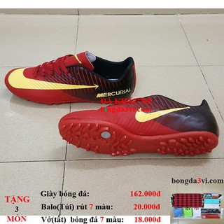 giày đá banh 1118 ( tặng + balo(túi) rút + vớ(tất) )