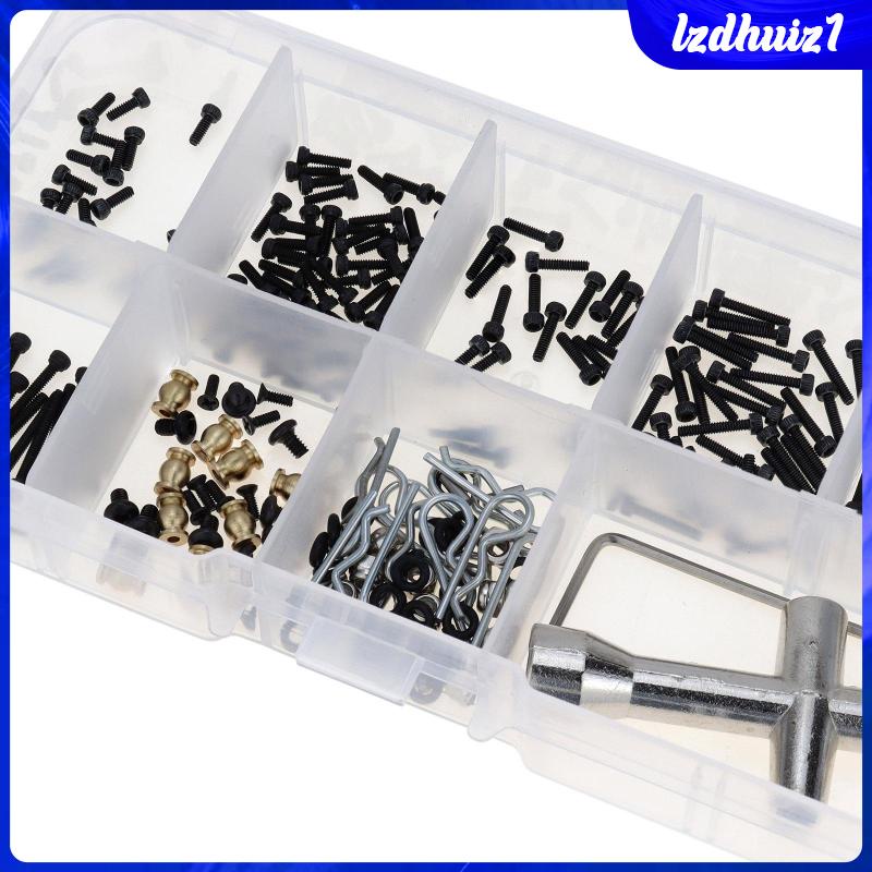 Set 252 Chốt Cài Cứng Thay Thế Chuyên Dụng Cho Xe Điều Khiển Từ Xa Axial SCX24 Hobby