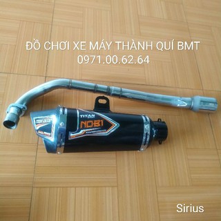 Pô độ Akrapovic kèm cổ Pô Sirius