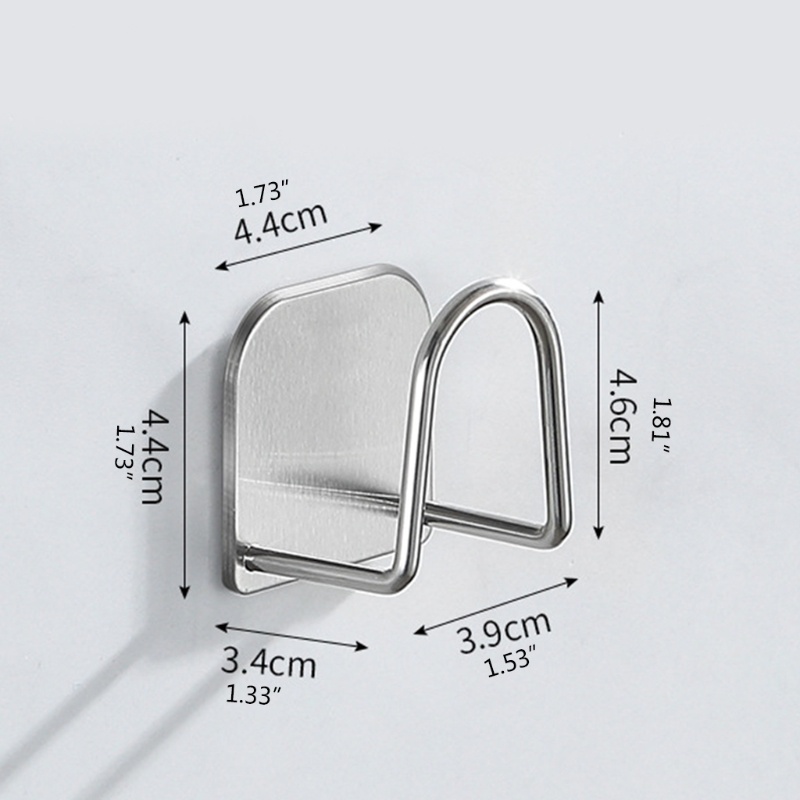 Giá Đỡ Nắp Nồi / Thớt Dán Tường Bằng Thép Không Gỉ Tiện Dụng Cho Nhà Bếp
