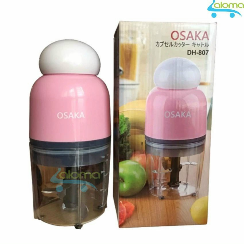 Máy xay sinh tố, thịt, xay đá 2 lưỡi OSAKA ( nắp trắng ) -Rẻ nhất