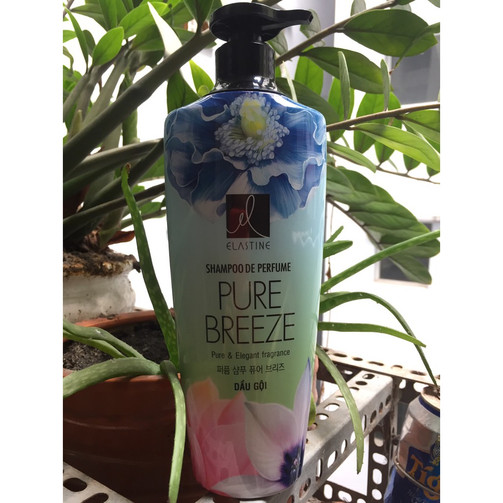 Dầu gội ELASTINE PURE BREEZE 600ml hương linh lan