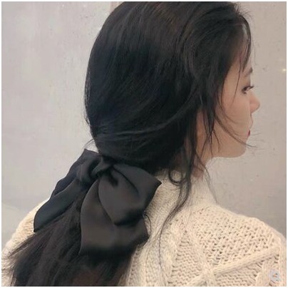 [Mã 151FASHIONSALE1 giảm 10K đơn 50K]Kẹp Tóc Kiểu Nơ Bướm Loại To Phồng