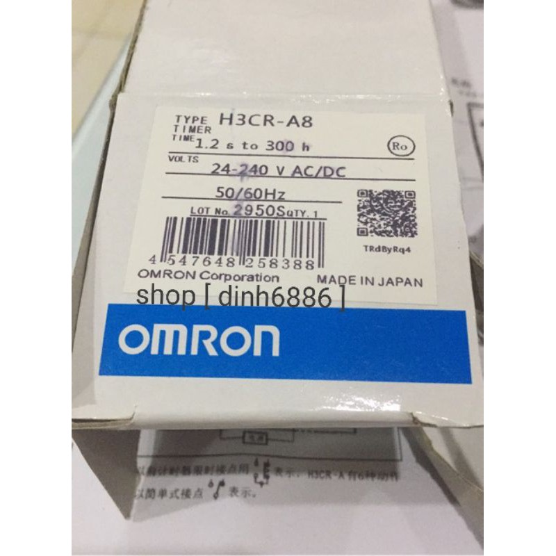 Rơ le thời gian H3CR-A8
