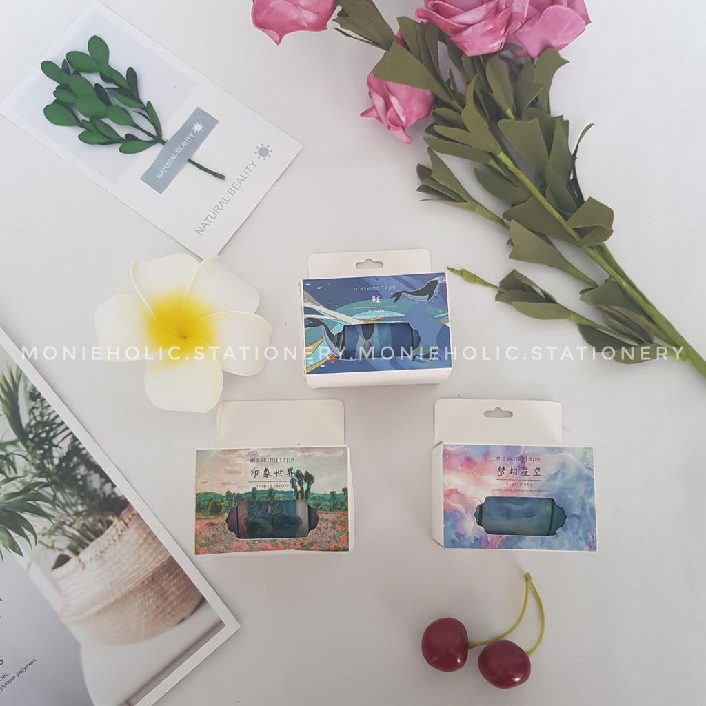 SET 3 CUỘN WASHI TAPE