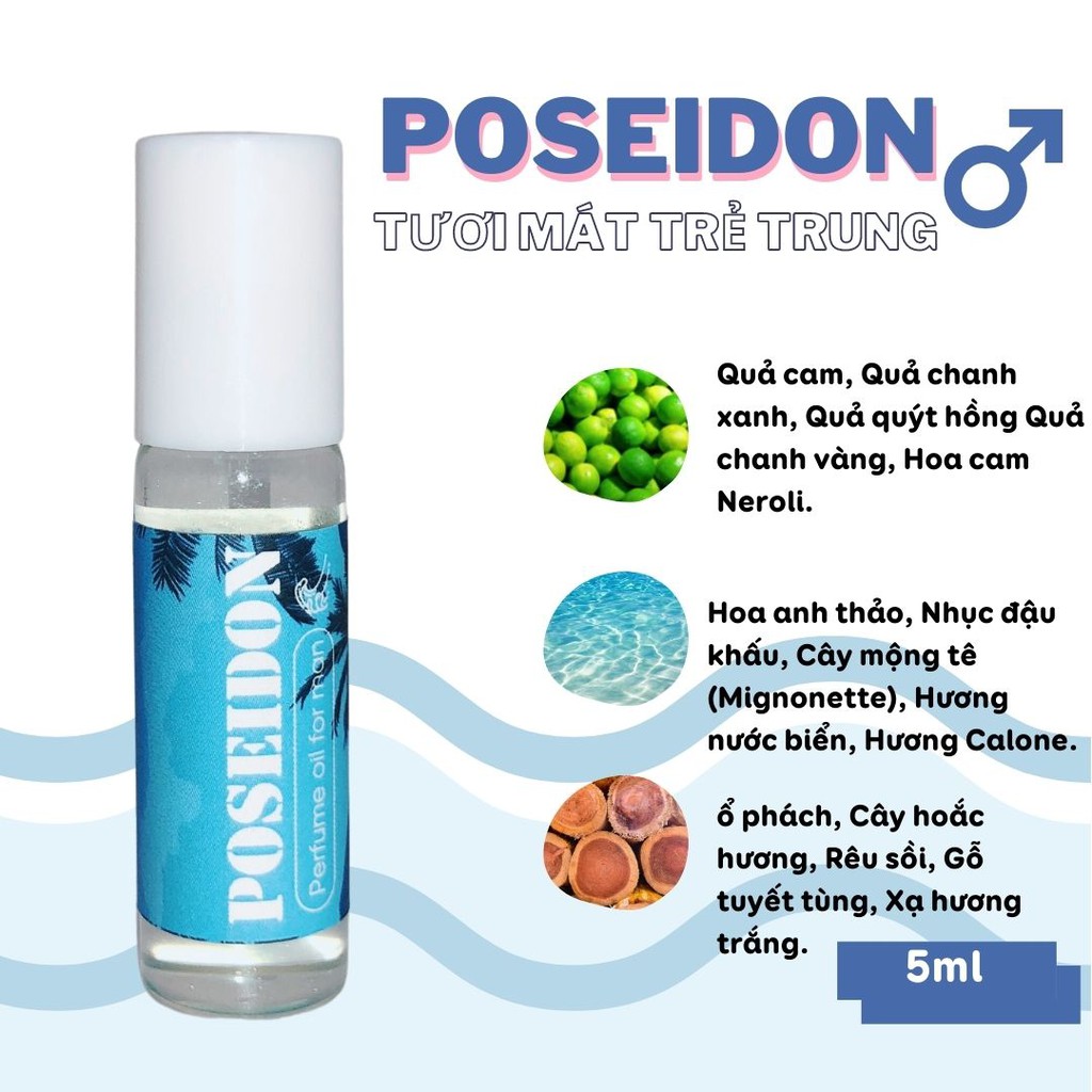 Nước hoa NAM tinh dầu nguyên chất 5ml. Satal 33 và Aqua Di Gio | BigBuy360 - bigbuy360.vn