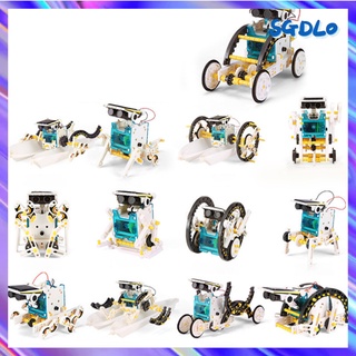 Bộ đồ chơi lắp ráp robot năng lượng mặt trời 13 trong 1