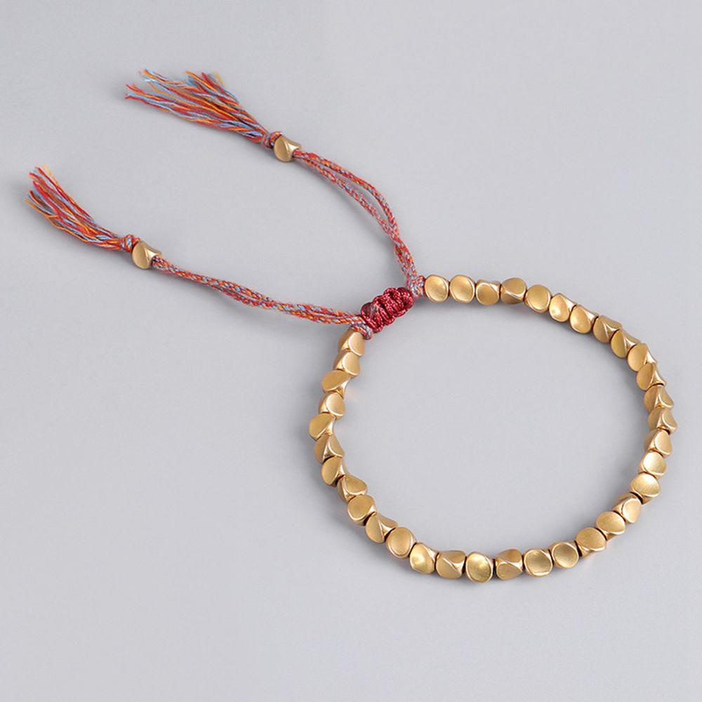 Vòng Tay Chuỗi Hạt Đồng Handmade Thời Trang Cho Nam Và Nữ