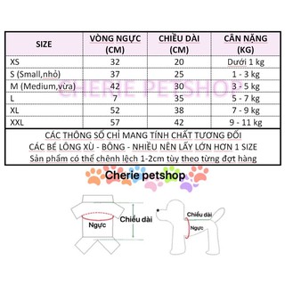Áo trà sữa trân châu cho thú cưng