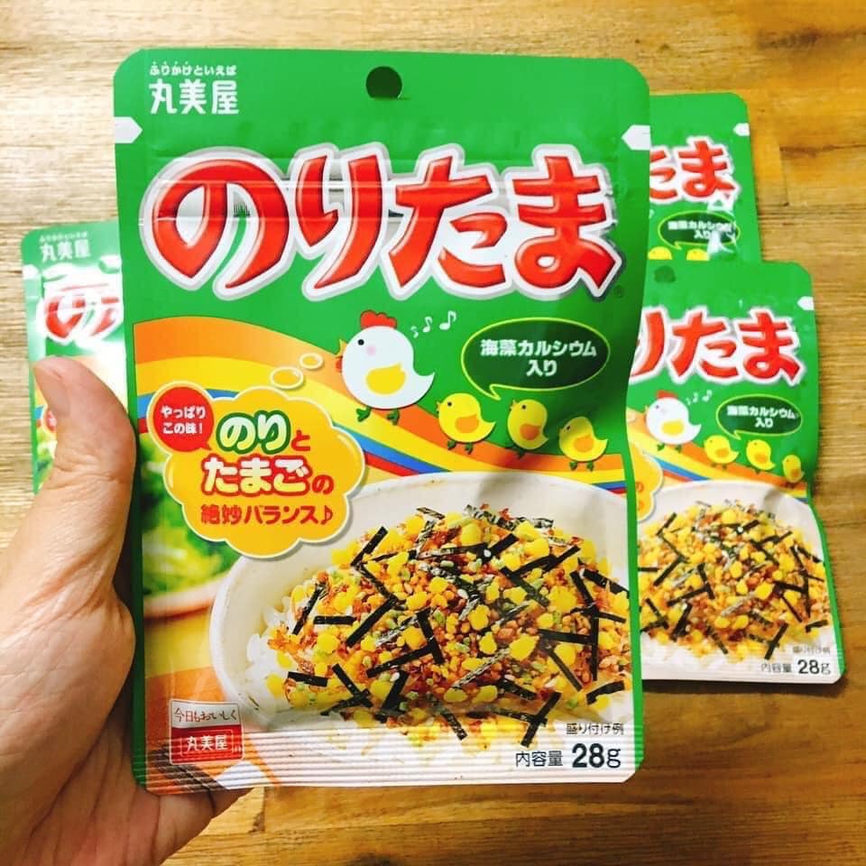 Gia vị rắc cơm Marumiya đủ vị cho bé ăn dặm, gói gia vị trộn cơm Nhật Bản [DATE 5/2024]