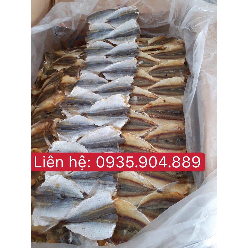 [ 1kg ] cá chỉ vàng - khô cá chỉ