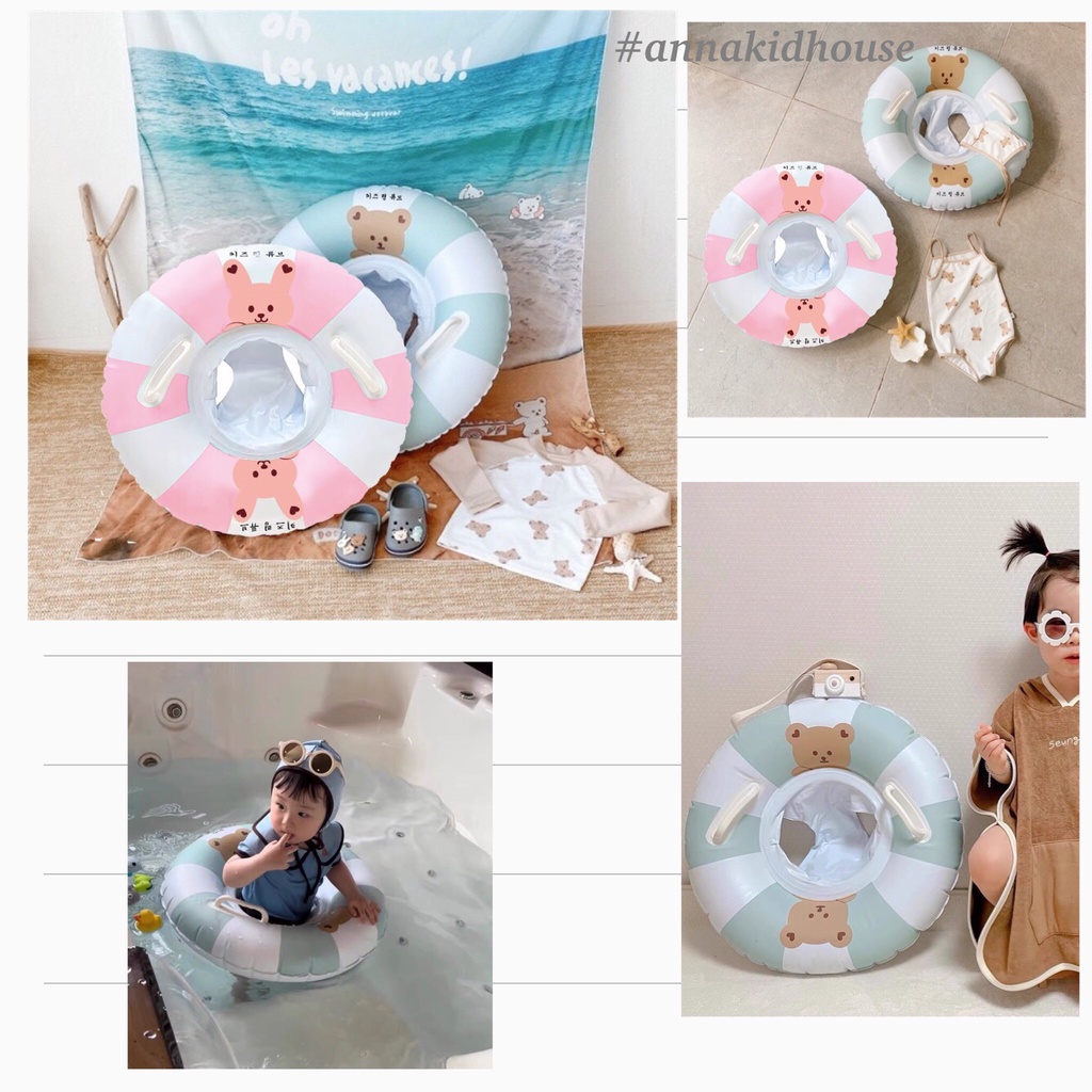 Phao bơi xuất Hàn có tay tầm cho bé [ Hàng có sẵn ]