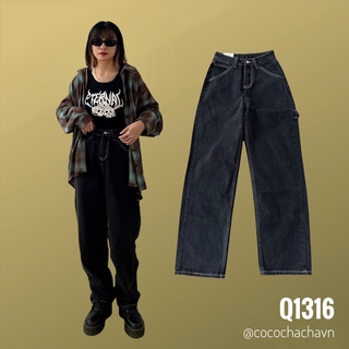 #Q983CS & #Q1316CS quần jeans ống suông