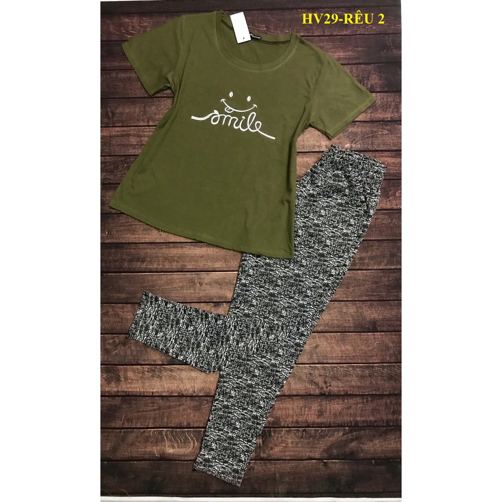 [GIÁ HỦY DIỆT] Đồ bộ thun dày mặc nhà | BigBuy360 - bigbuy360.vn