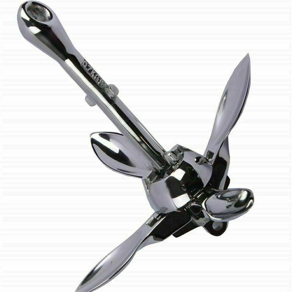 Mỏ Neo Bằng Thép Không Gỉ Chuyên Dụng Cho Tàu Thuyền HANIRAY Grapnel