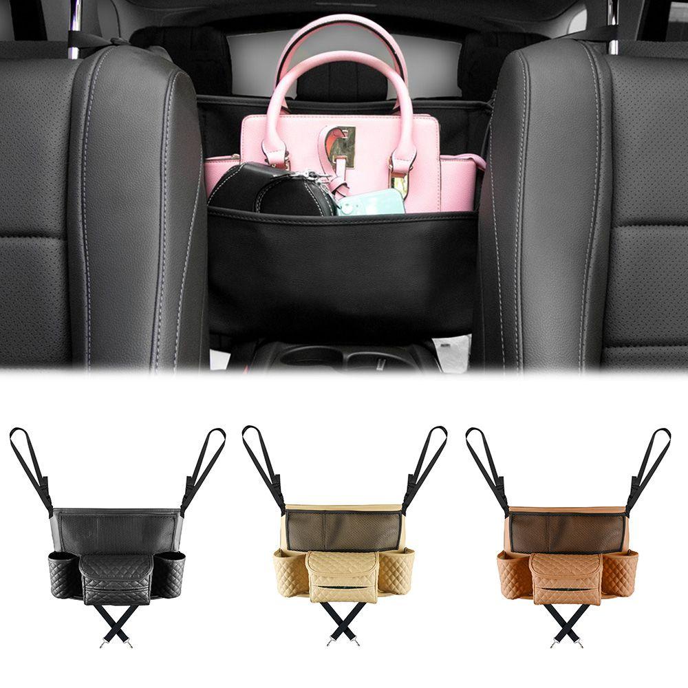 JONYE Túi Da PU Đựng Vật Dụng Gọn Gàng Gắn Ghế Ngồi Xe Hơi