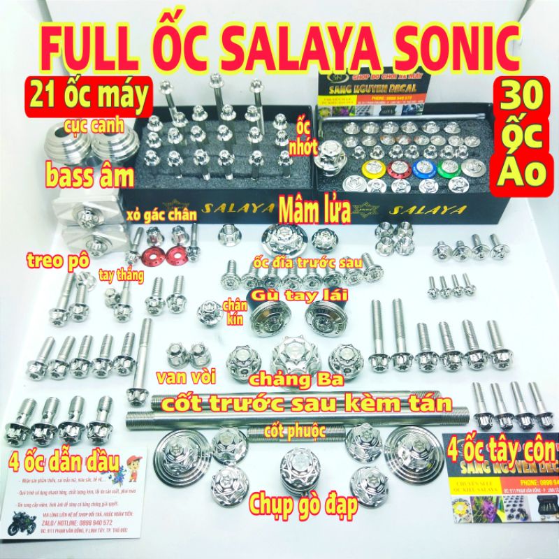 FULL ỐC SALAYA SONIC
