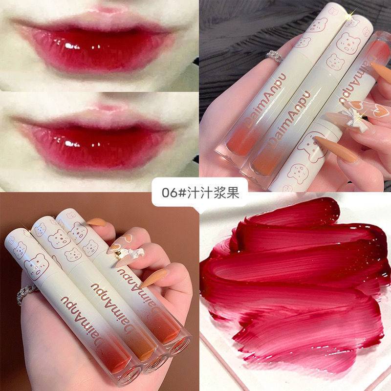 (Hàng Mới Về) Son Môi Daimanpu Dưỡng Ẩm Lâu Trôi 6 Màu Tùy Chọn | BigBuy360 - bigbuy360.vn