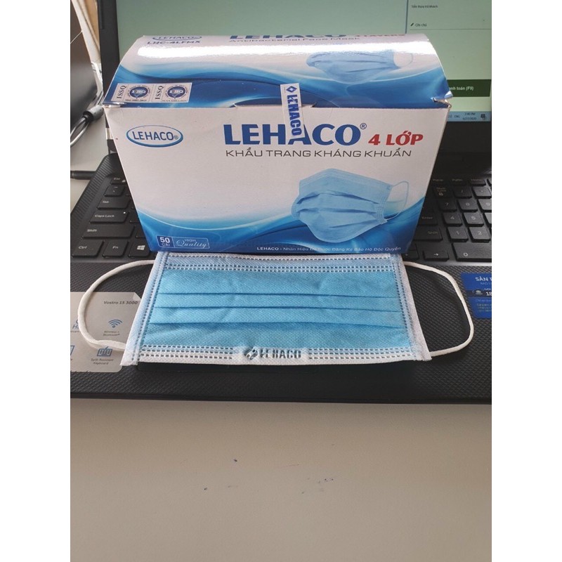 Khẩu trang y tế 4 lớp Lehaco - hôp 50 chiếc | BigBuy360 - bigbuy360.vn