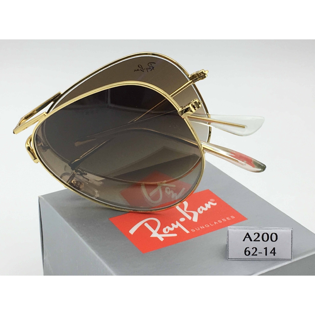 Kính mát thời trang nam nữ Fullbox gấp gọn RAY-BAN MODEL A200