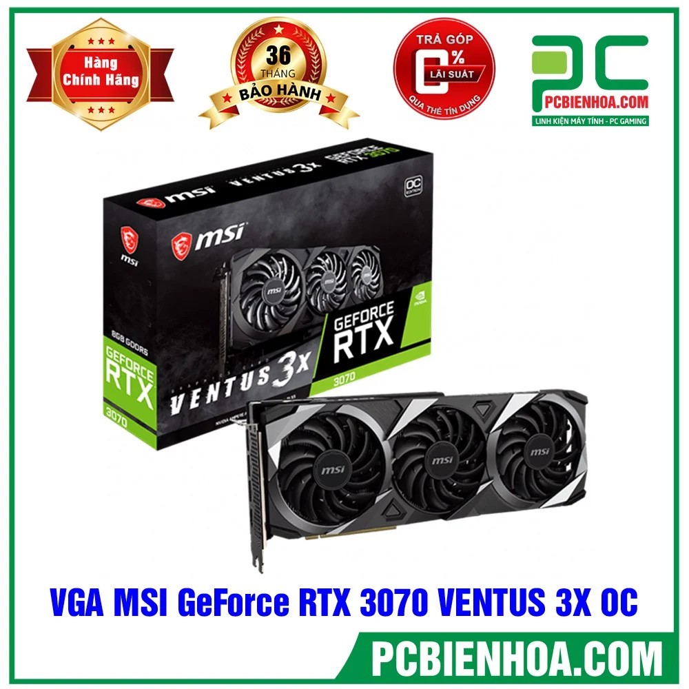 VGA MSI GEFORCE RTX 3070 VENTUS 3X OC