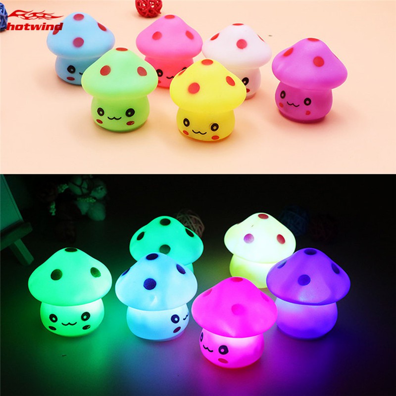 Đèn Ngủ Hình Cây Nấm Dễ Thương Đáng YêuCho Giáng Sinh Halloween