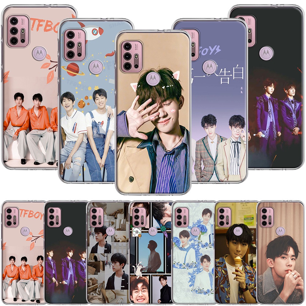 Ốp Lưng Silicone Mềm In Hình Nhóm Nhạc TFBOYS Cá Tính Cho TECNO SPARK 6 KE7 GO KE5 7 POVA LD7