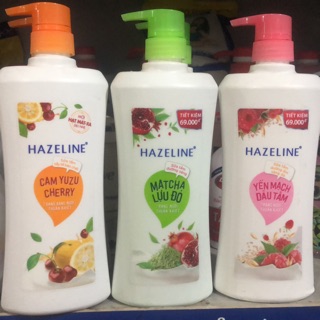 Sữa tắm Hazeline