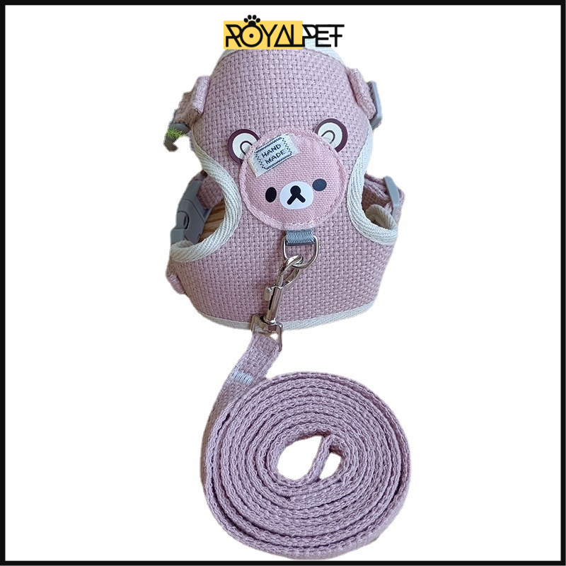 🕸Dây Dắt Chó Mèo Kèm Yếm Baby Màu Đẹp