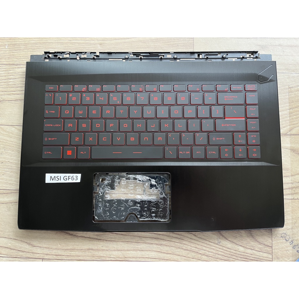 thay vỏ laptop Gaming MSI GF63