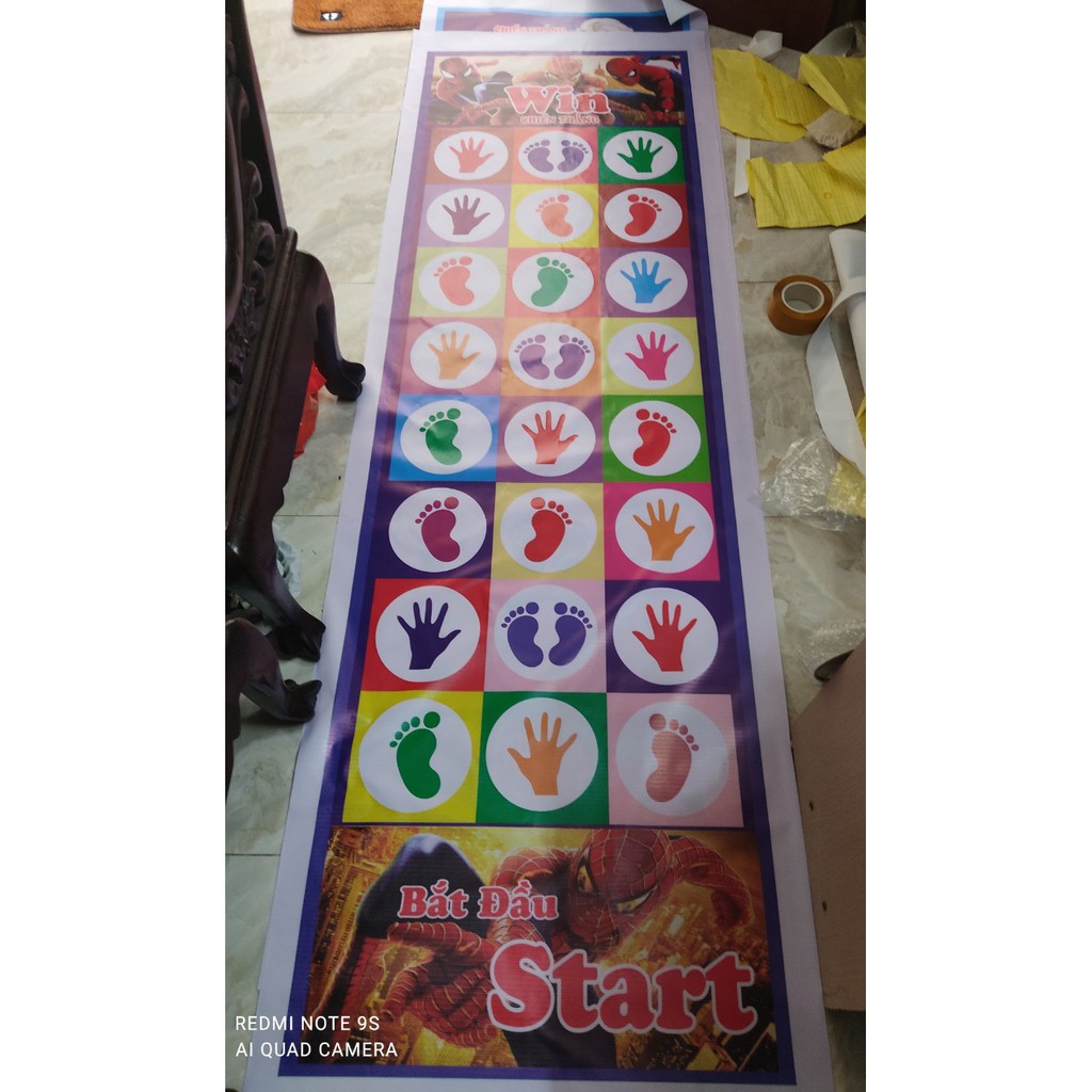 Thảm bạt vận động bước chân cho bé - Jumping Mat - 0.7 x 2.3m