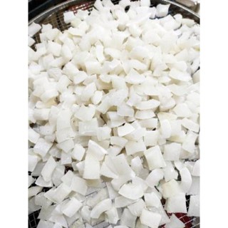 Dừa sấy giòn nguyên chất ko đường ăn vặt keto, das- Sức Khỏe Vàng