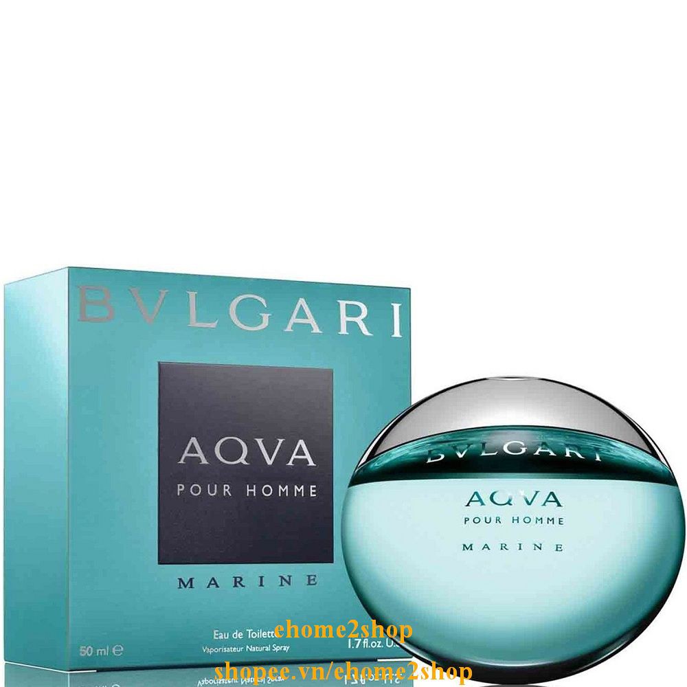 Nước Hoa Nam 50ml Bvlgari Aqva Pour Homme Marine shopee.vn/ehome2shop.